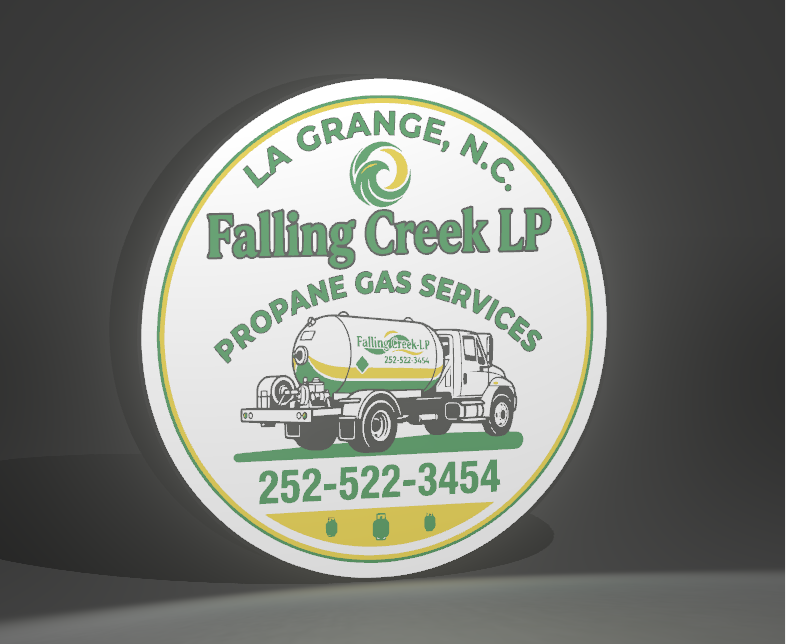 Falling Creek LP light box