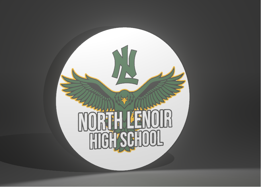 North Lenoir light box